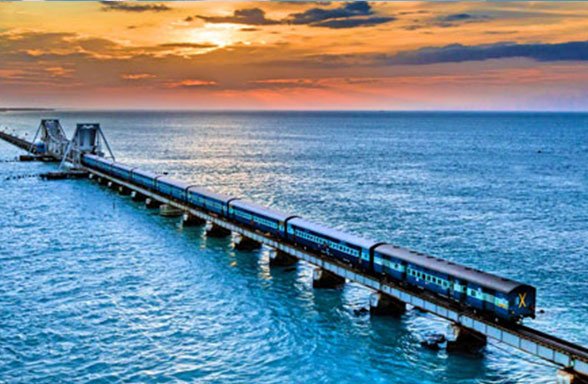 Selva with his taxi for Madurai to Rameshwaram trip